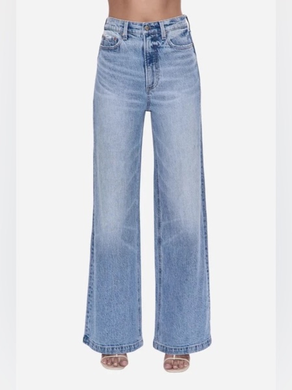 🆕 PISTOLA Lana High Rise Ultra Wide Leg Jean - Break NWT SZ 26